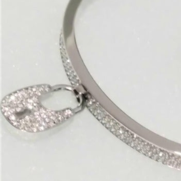 MICHAEL KORS 🔐 PADLOCK BRACELET PRISTINE CONDITION - Picture 5 of 9